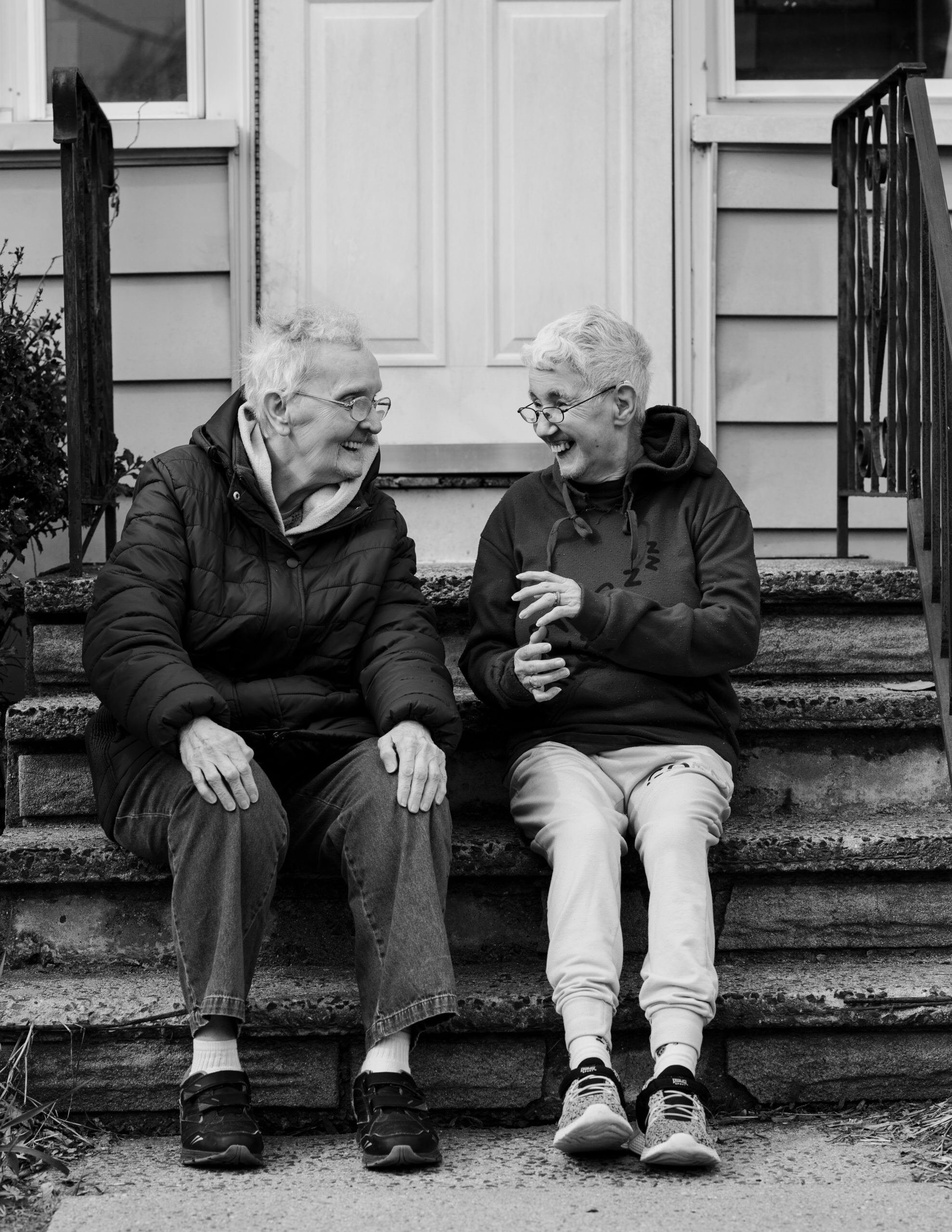 Jane Curlin & Arlene Trudell Photographed by Hannah Osofsky
