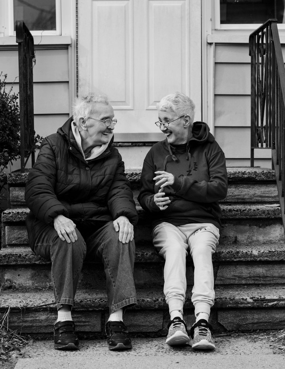 Jane Curlin & Arlene Trudell Photographed by Hannah Osofsky