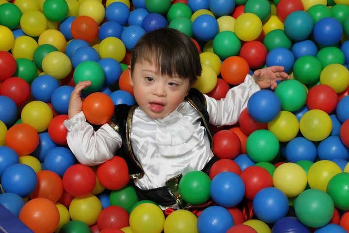 pirate in the ball pit